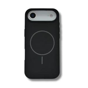 Coque En Silicone Compatible Pour Iphone 17 Air Avec antichoc - NOIR