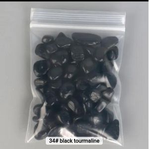 Pierre Précieuse Naturelle Roulée Tourmaline Noire