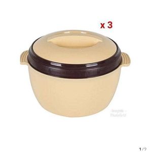 Lot De 3 Soupière Glacière En Thermos