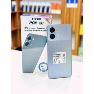 Tecno POP 20 - 6,75" -2 SIM - 4G-  64GO ROM - (4+4)8GO RAM - 13MPx/ 8MPx - 5000MAH - N’