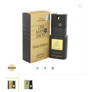 One Man Show Gold Eau de Toilette Pour Homme