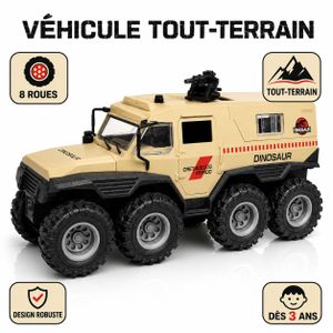 Véhicule blindé tout-terrain jouet à 8 roues