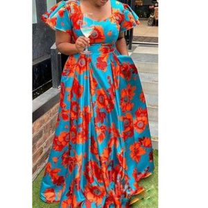 Bon prix robe longue rouge online