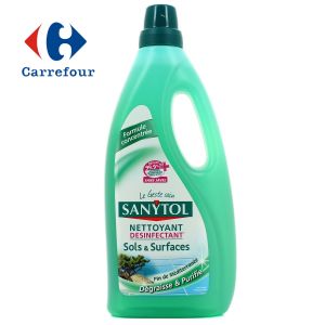 Sanytol Nettoyant Désinfectant Sols/Surfaces Pin Méditerranée 1L - Prix pas  cher