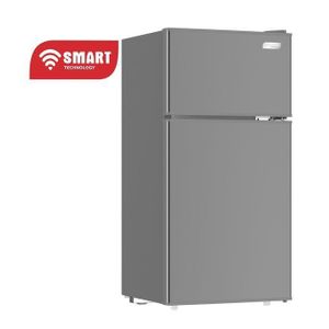 SMART TECHNOLOGY Réfrigérateur 2 Portes DFRST Smart 70L (STR-89H) -Gris / Garantie 12 Mois