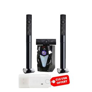 Home Cinéma OP-715 - Chaîne HI-FI - Bluetooth + Clé USB Offerte