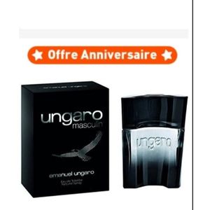 Parfums De Marque: Emanuel UNGARO, Parfum Ungaro Masculin , Eau De Toilette Homme, 90 Ml
