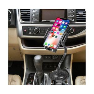 Support De Téléphone Portable Pour Voiture, Support De Verre à Col De Cygne Réglable