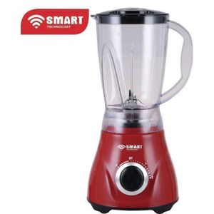 SMART TECHNOLOGY Blender 2 En 1 - 400W - STPE-1020R - 1,5L - Rouge - Garantie 24 Mois