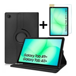Étui à Rabat Samsung Galaxy Tab A11+ / A9+ 11" Avec 1 Antichoc - Noir