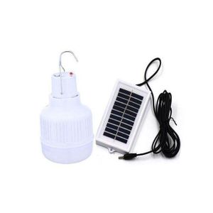 Lampe De Camping LED Système D’éclairage Portatif Avec Panneau D’énergie Solaire – Ampoule électrique