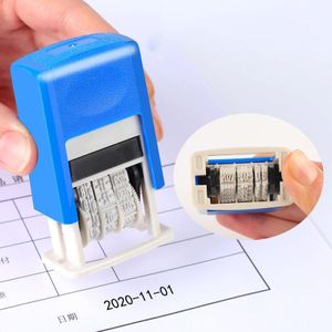 Tampon encreur automatique portable pour date, personnalisable en différentes tailles, pour le bureau