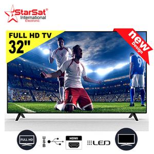 Starsat TV LED 32" HD - Sans Bordures - Slim tv Analogique  HD-USB-HDMI-VGA - Garantie 12 mois