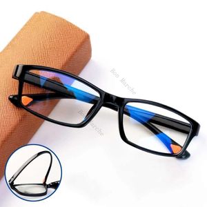 Autre Lunettes anti-lumière bleue à monture complète en résine noire, lunettes pour presbytes, lunettes pour hypermétropes