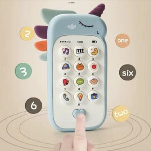 Téléphone jouet musical pour bébé - Éveil et stimulation auditive