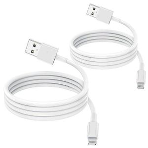 Genetic Câble De Charge Pour IPhone 6/7/8/X/XS/XR/11/12/12,13 Pro Max 1.8 M Type USB