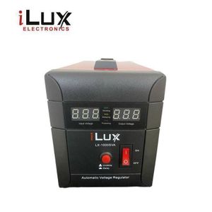 Ilux Stabilisateur Numérique 1000SVA- Automatique -Rouge Garantie 24 Mois