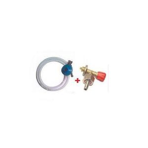 Kit Détendeur De Gaz Butane avec raccord et Adaptateur B6 Faitout