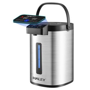 Bouilloire Thermos Électrique HALEY HY-6884 – Inox Brossé & Écran LED Tactile