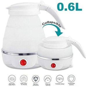Bouilloire électrique Pliable 600ml En Silicone - Pour Voyage Et Camping