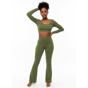 Ensemble Femme : Haut et Pantalon – Style Décontracté / Soirée – ZK180001