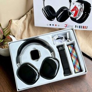 Mode Casque Bluetooth + Montre Connectée - noir