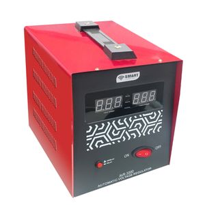 SMART TECHNOLOGY Stabilisateur AVR-1000 - 1000 VA - Rouge - 3 Mois De Garantie