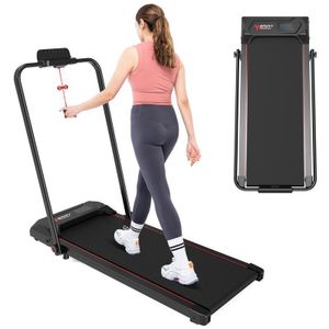 Tapis De Course Électrique Pliable 2 En 1 Avec Télécommande Et Écran LCD