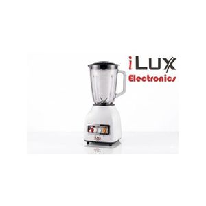 Ilux  Blender LX-203 - 1 Bol - 300W - Blanc  24 Mois De Garantie.