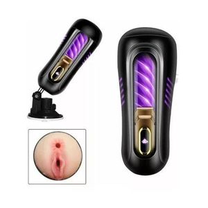 Jouets Sexuels Pour Hommes Adultes, Masturbateur Pour Hommes, Vagins Masculins, Coupe D'avion Gros Cul Chatte Fesses D'inversion Pour Hommes– Simulation De Doubles Trous Du Vagin Et De L'anus