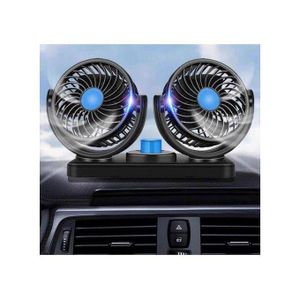 Double Ventilateur électrique Pour Voiture 2 Vitesses Rotati