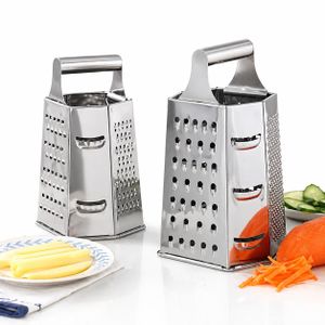 Râpe de Cuisine Multifonction Faces en Acier Inoxydable – Découpe Facile & Rapide