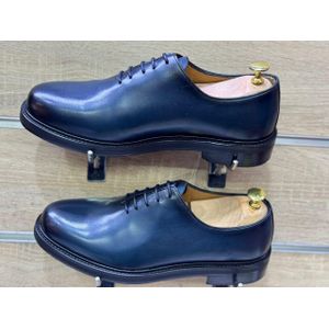 Soulier présidentiel class pour homme bleu marine 100% cuir 