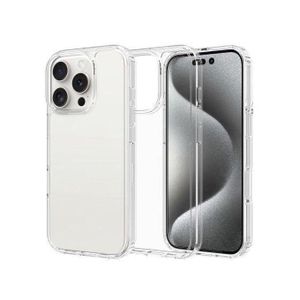 Coques Transparente Compatible IPhone 15 pro + écouteur compatible gratuit