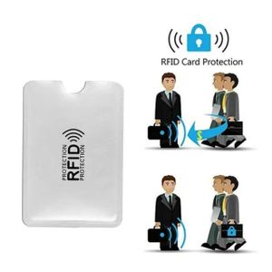  Lot De 2 Étuis De Protection Pour Cartes Bancaires Anti-Piratage RFID