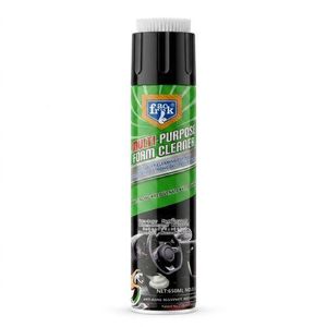 NETTOYANT MOUSSE POLYVALENT (650ML) AVEC BROSSE INTÉGRÉE : La Solution Magique pour Sièges, Tableaux de Bord et Tapis !