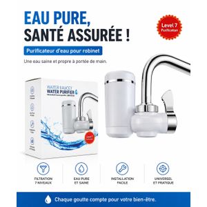 Article Purificateur d’Eau pour Robinet – Filtration 7 Niveaux