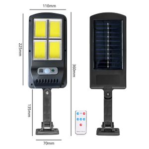 Lampe Solaire LED avec Détecteur de Mouvement