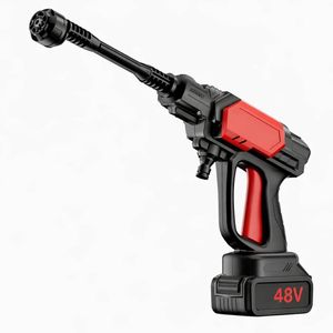 Pistolet A Eau Lavage De Voiture Portable(Haute Pression)-Avec Deux BatteriesN