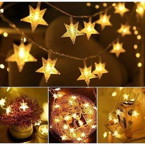 Guirlande Lumineuse Starlight LED étanche, 20 Pièces, Décoration De Maison, De Fête Et De Jardin