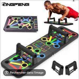 Planche de musculation multifonction pliable 