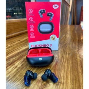 Itel  Ecouteurs bluethooth sans fil_Budsneo 3 - noir