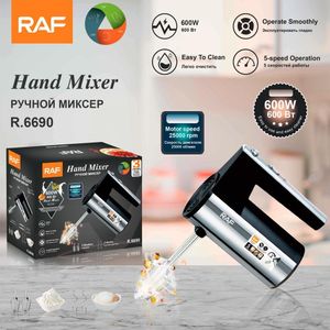 RAF Fouet Électrique & Pétrin R.6690 – 600W Haute Performance – Design Ergonomique