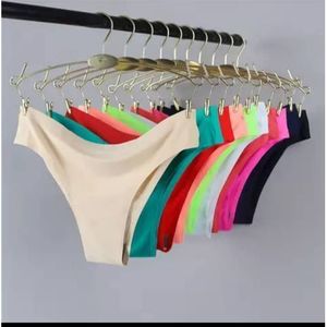 Lot De 6 Slips Culotte Sans Trace Coton Dessous - Multicolores