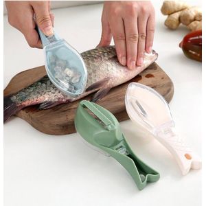 No Lot de 2 Grattoirs à Écailles de Poisson – Nettoyage Rapide et Sans Désordre