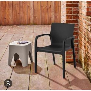 Chaises en plastique de salon balcon jardin