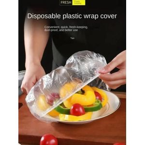 Lot de 50 Films Alimentaires Élastiques - Membranes de Protection Flexibles - Transparent