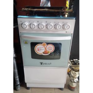 YUCEL Cuisinière à Gaz 4 Feux Avec Four