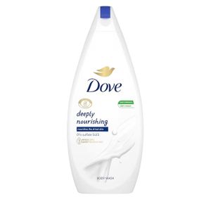 Dove Gel Douche Nourrissant Intense 720 ml – Nettoyant Corps pour Peaux Sensibles ,Hydratation Profonde & Peau Douce Dès la Première Douche