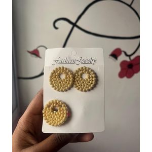SHEIN Boucles d’oreilles avec bague